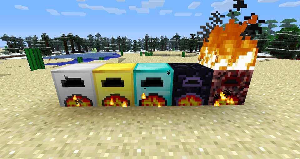 More Furnaces мод на новые печи для Minecraft 1.4.7