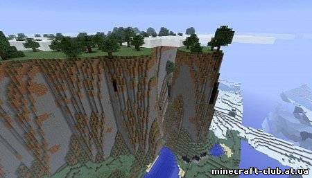 Мод Flat-Top Mountains Biome для Minecraft 1.5.1